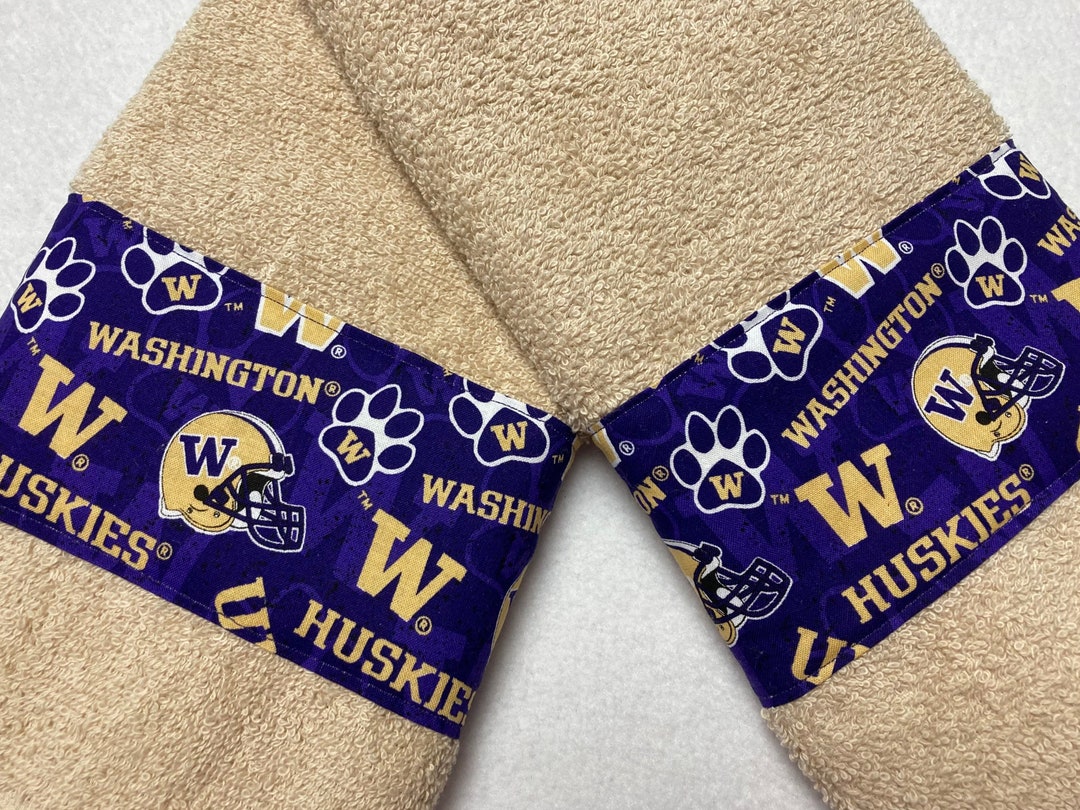 Washington Football Hand Towel Set/ Washington Bath Towels/ Combo Etsy