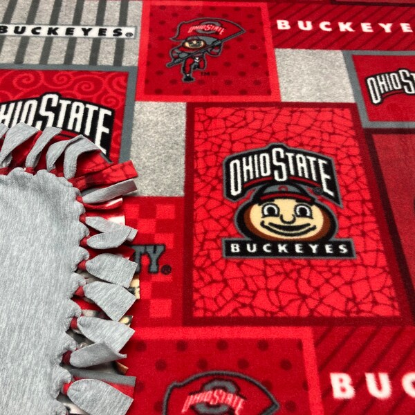 Ohio State Blanket Etsy
