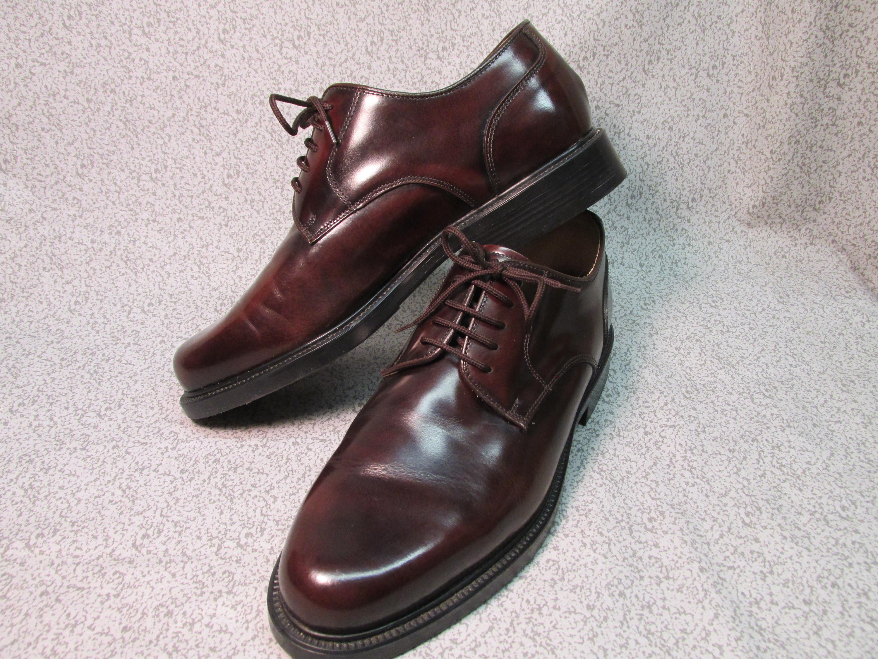 Vero Cuoio Mens Leather Shoes Made in Italy | Color: Red size: 42 The Stewart Penny Loafer - Oxblood – Paul Evans main image 3