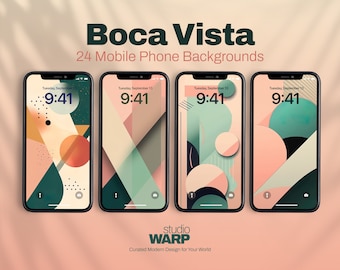 Boca Vista: 24 Vintage inspired phone wallpapers. Nostalgia. Aesthetic, Minimal, Unique, Boho, Phone Backgrounds. Retro. Low fi.