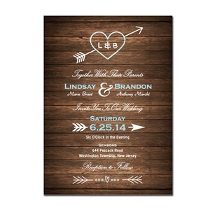 Wedding Acceptance Card Can Be Personalised Delivers Worldwide Artistic Hearts Design