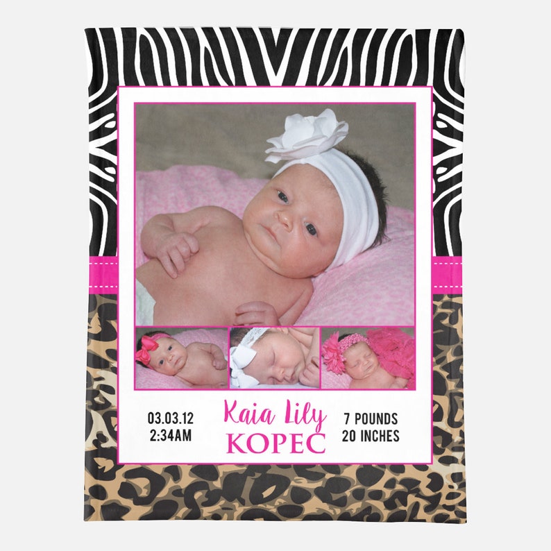 Photo Baby Blanket Custom Baby Blanket Custom Photo Baby Blanket Custom Baby Swaddle New Baby Photo Gift Custom Baby Gift Personalized Baby image 1