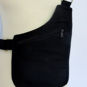 Sacoche Holster en coton noire image 8