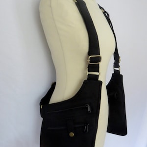 Black festival holster bag