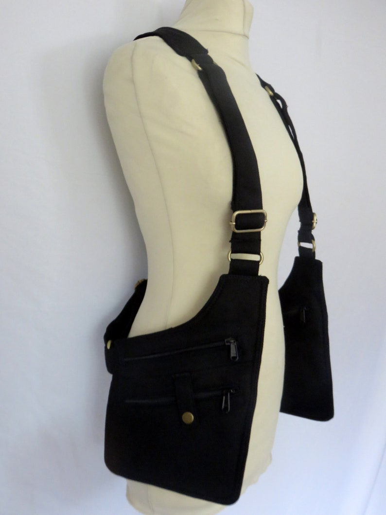 Black festival holster bag