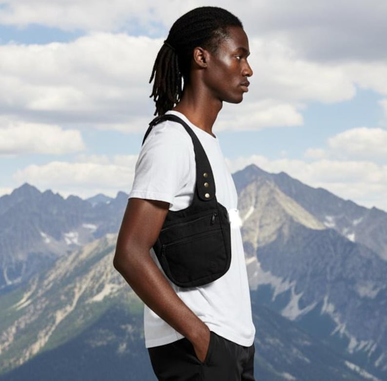 black festival holster bag