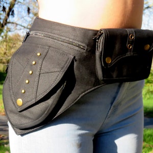 Ceinture Pochette Noire Stash