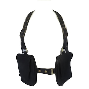 Sacoche Holster en coton noire