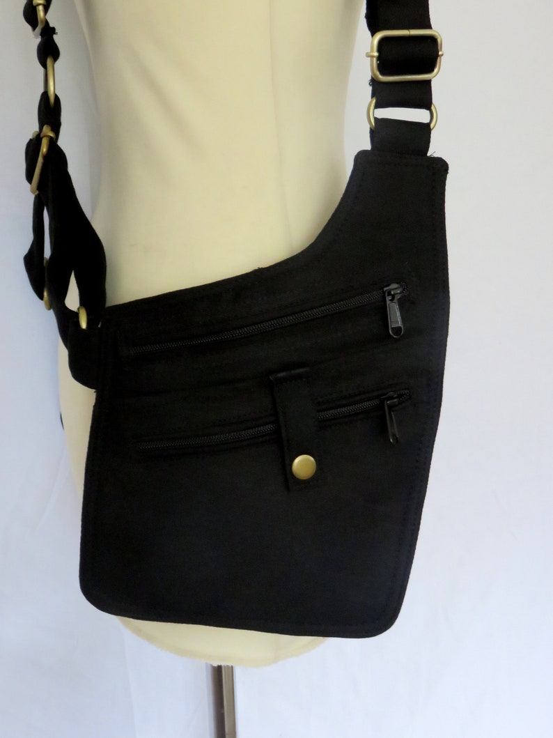 Sacoche Holster en coton noire image 9