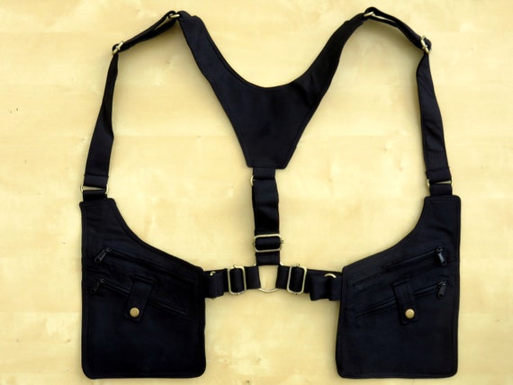 Holster bag in cotton canvas