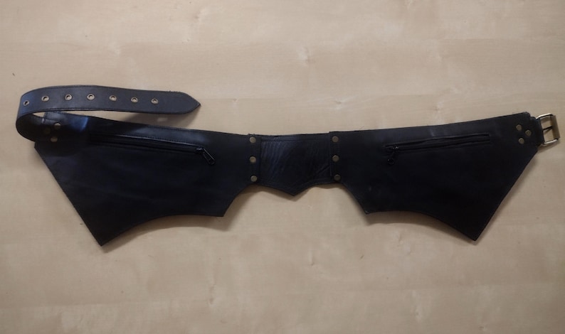 leather festival belt