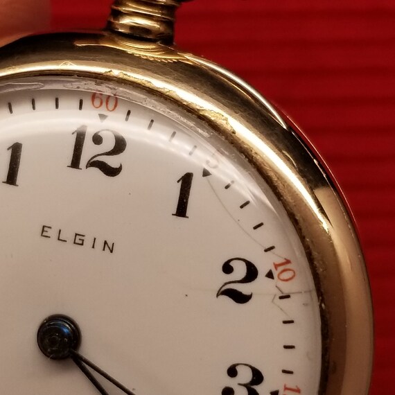 antique elgin ladies pendant watch