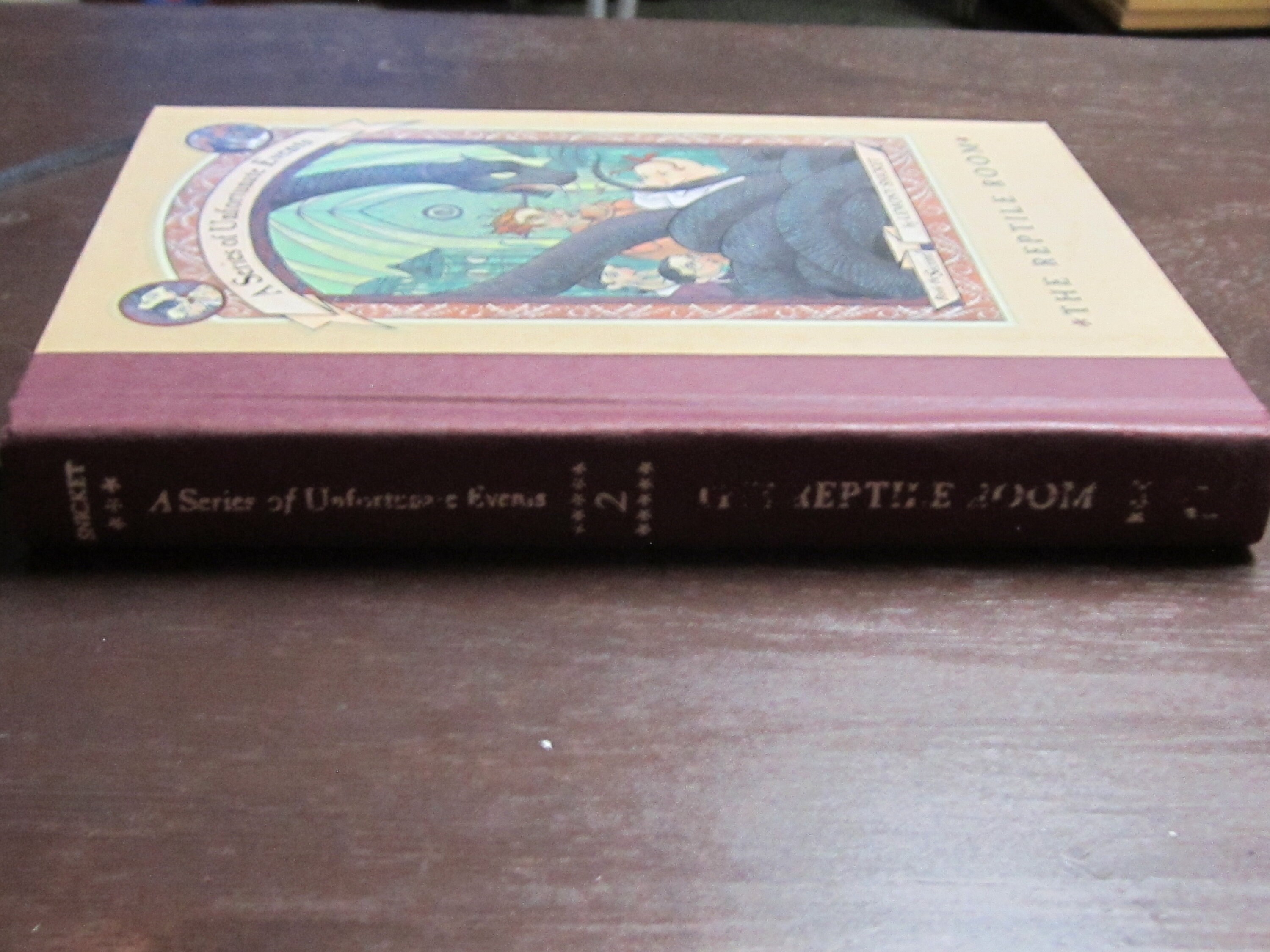Journal Made From Used Book The Reptile Room By Lemony
