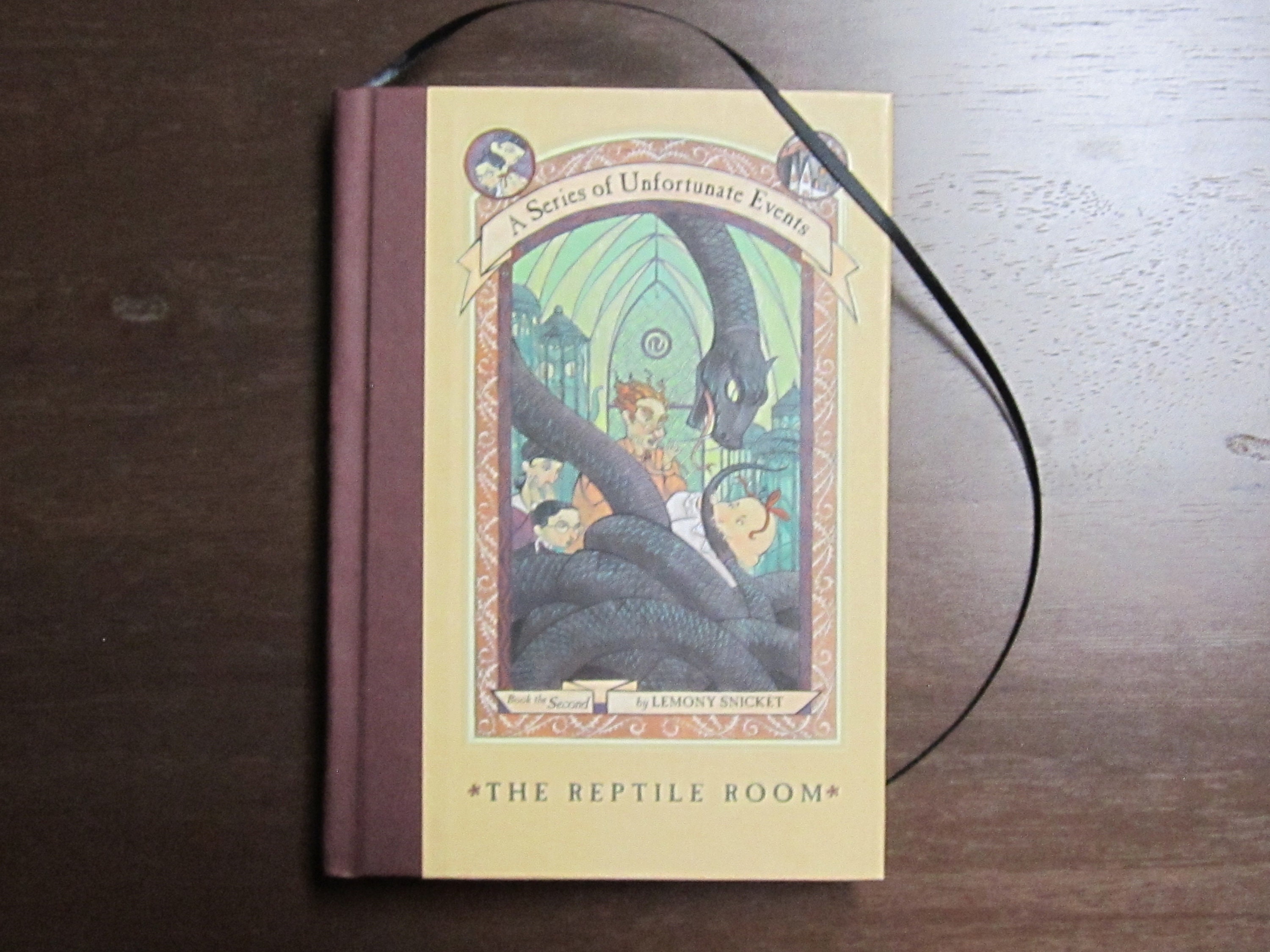 Journal Made From Used Book The Reptile Room By Lemony