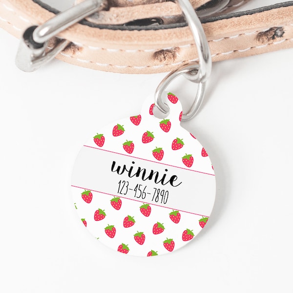 Strawberry Gift Tag Etsy