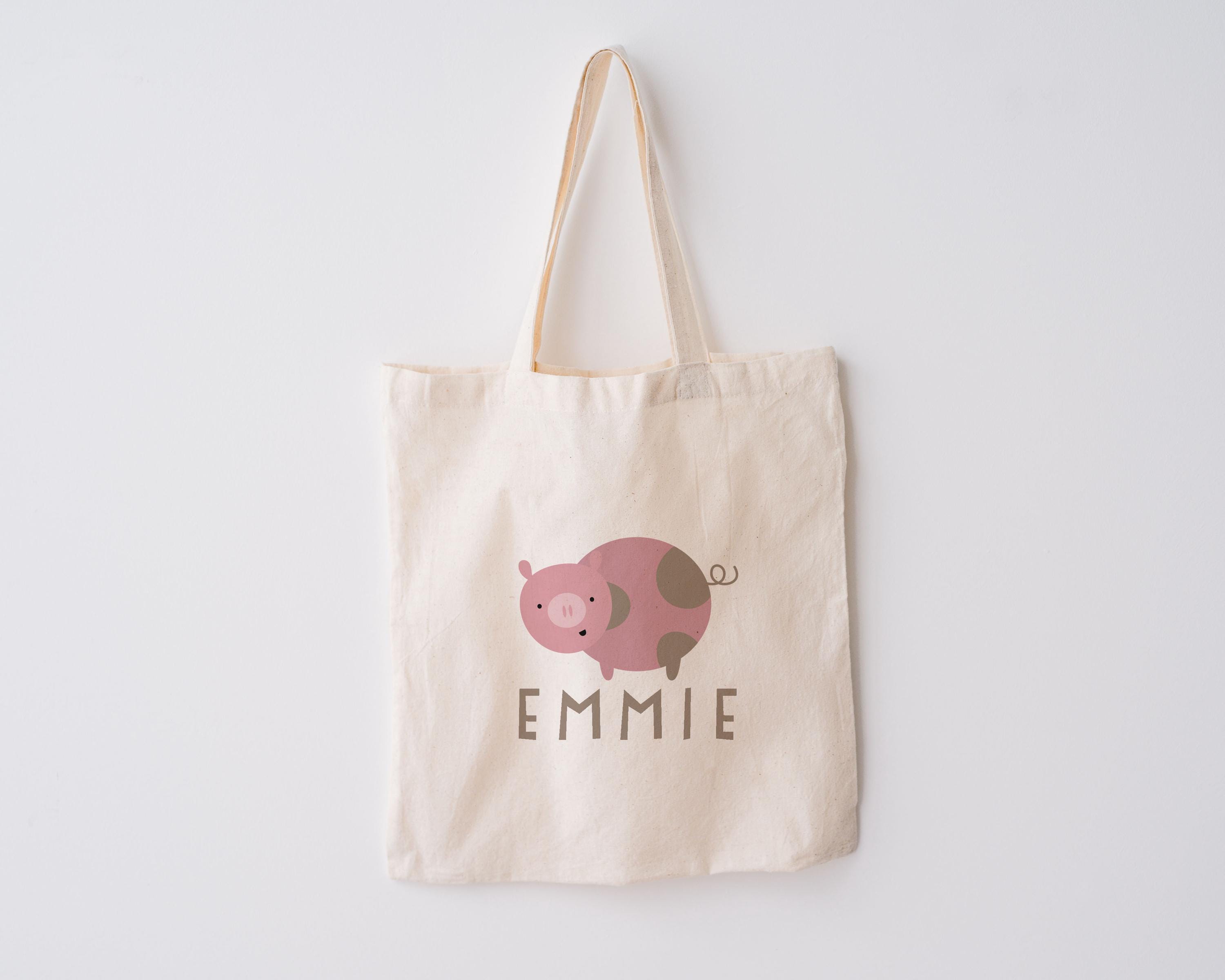 chiiii bagのpigtote Personalized Pig Tote Bag - Etsy