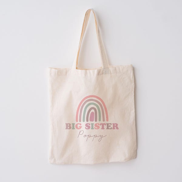 Bits & Bows Big Sister Gift Tote main image 0