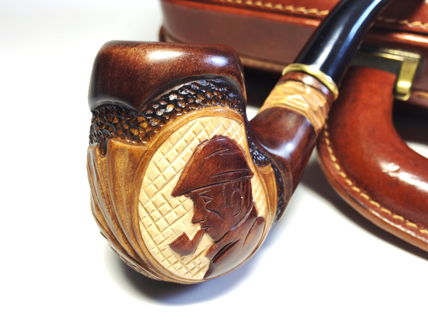 Smoking Pipe Sherlock Holmes Tobacco Pipes Smoking bowl Etsy