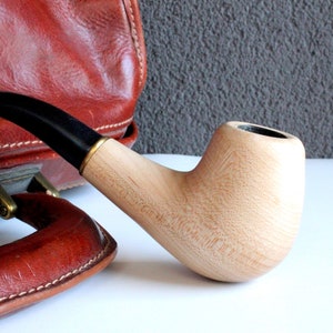 Pipe à tabac, Pipe en bois, Pipe en bois, Pipe blanche