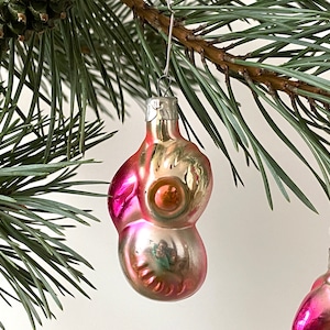Glass Vintage Christmas Ornament Birds Parrots glass Christmas tree Ornaments Vintage Christmas Decor Retro Home Decor