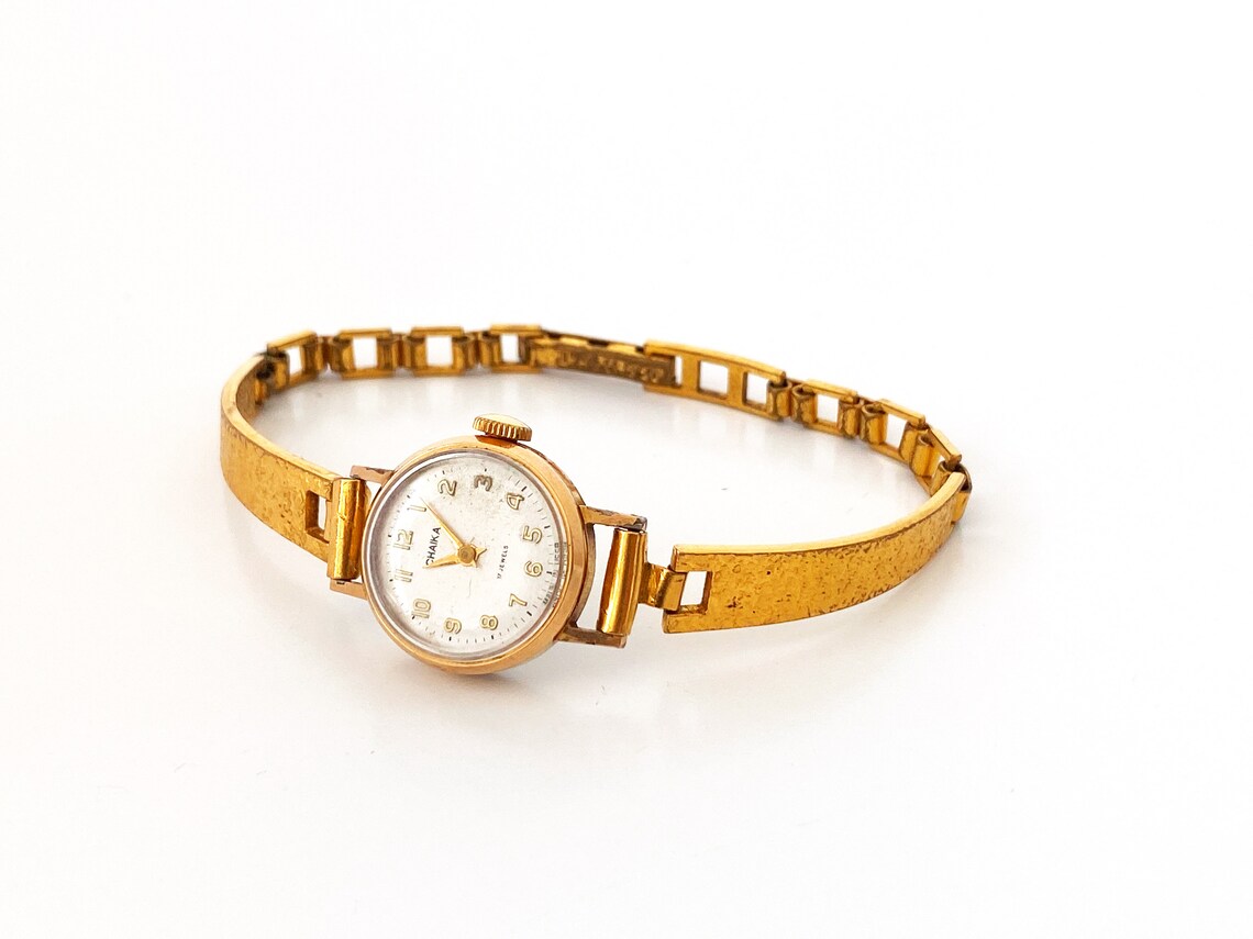 Gold Vintage Watch. Soviet Watch Women's Watch Etsy
