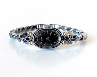 Vintage Watch, Petite watch, Old watch, Gold Watch, Women watch, Mechanical watch, Woman watch, Vintage wrist watch for HER, tiny watch