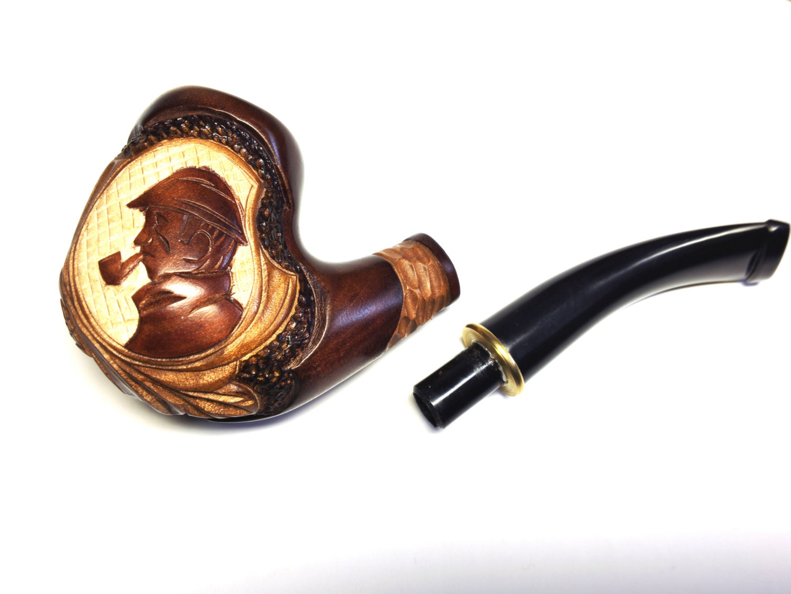 Smoking Pipe Sherlock Holmes Tobacco Pipes Smoking Bowl Etsy