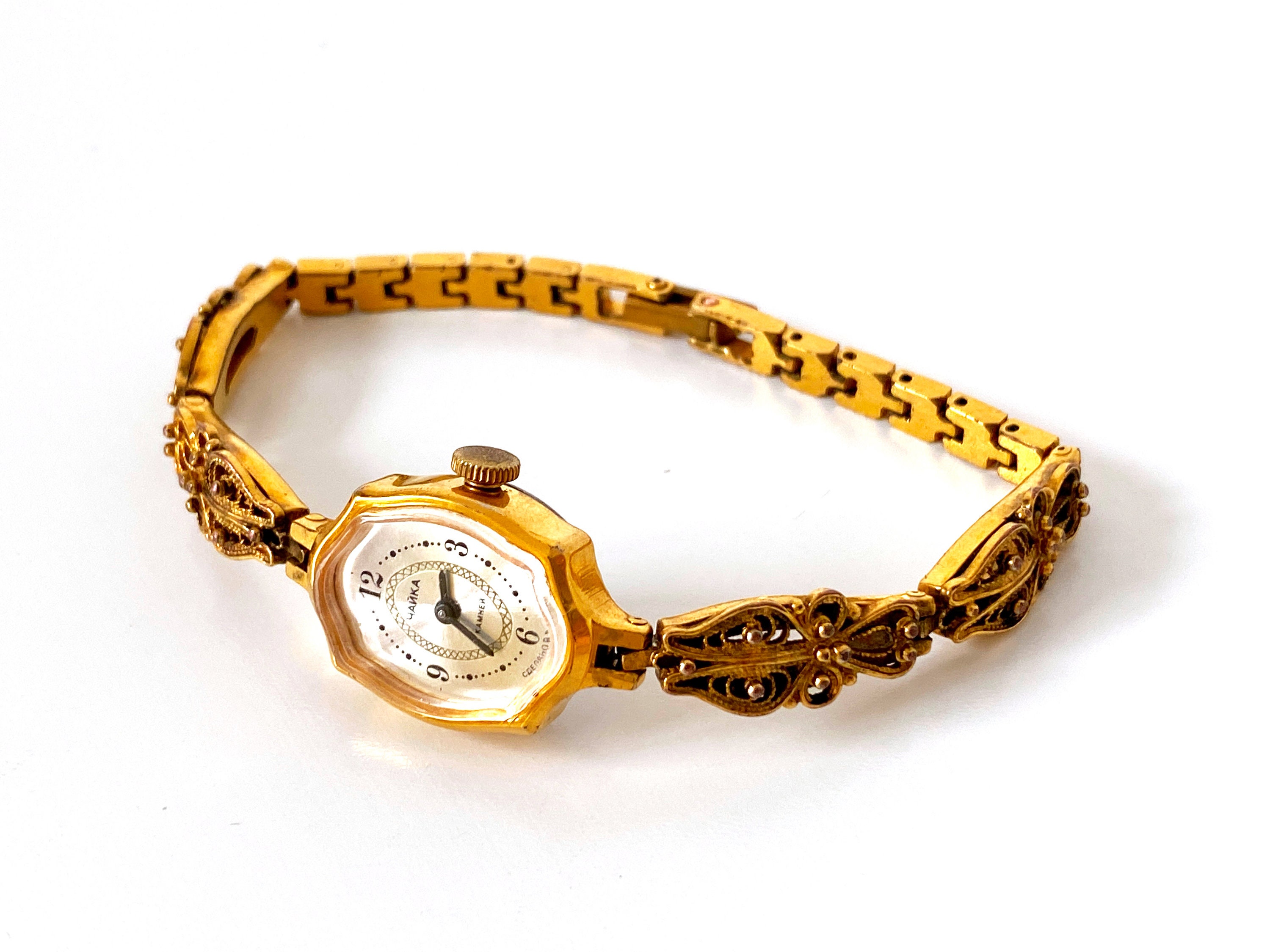 Gold Vintage Watch. Soviet Watch Women's Watch Etsy Australia