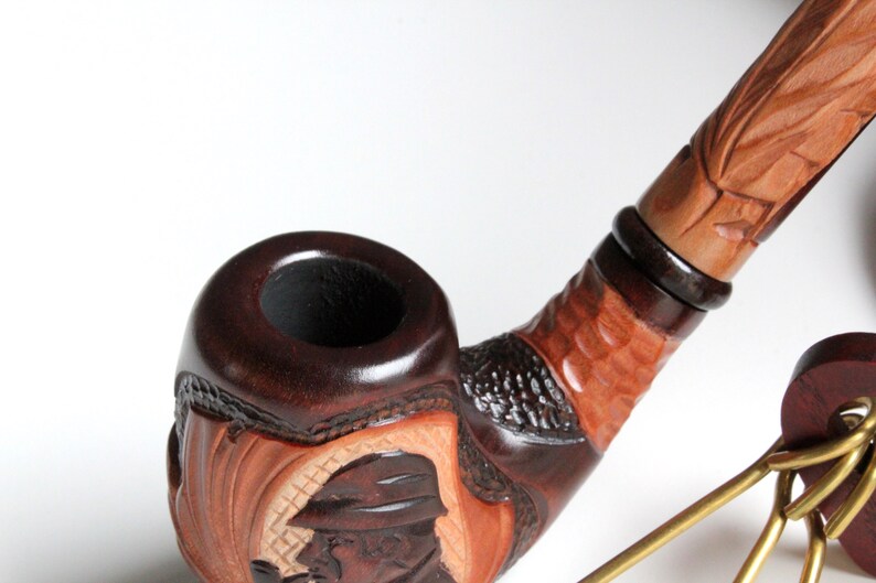 LONG Churchwarden Smoking pipe. Tobacco pipe. pipes for Etsy