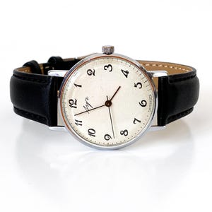 Alte antike Vintage Uhr für Herren. Herren Vintage Armbanduhr. Herrenuhr quadratisch. Herren Armbanduhren. Personalisierte Uhr. Gravierte Herrenuhr