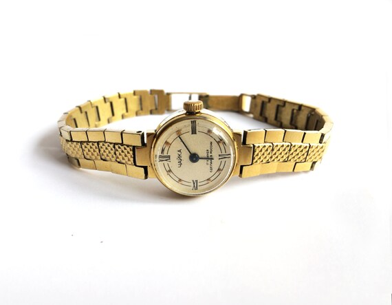 Gold Vintage Watch. Soviet Watch Women's Watch | Etsy