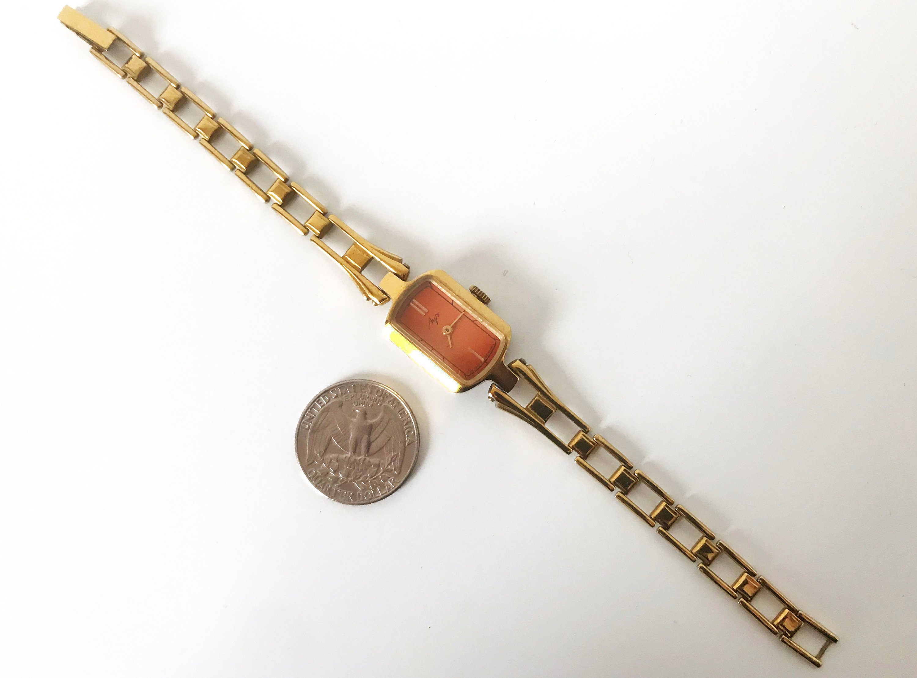 Luch watches. Gold vintage watch. Soviet watch Women's | Etsy
