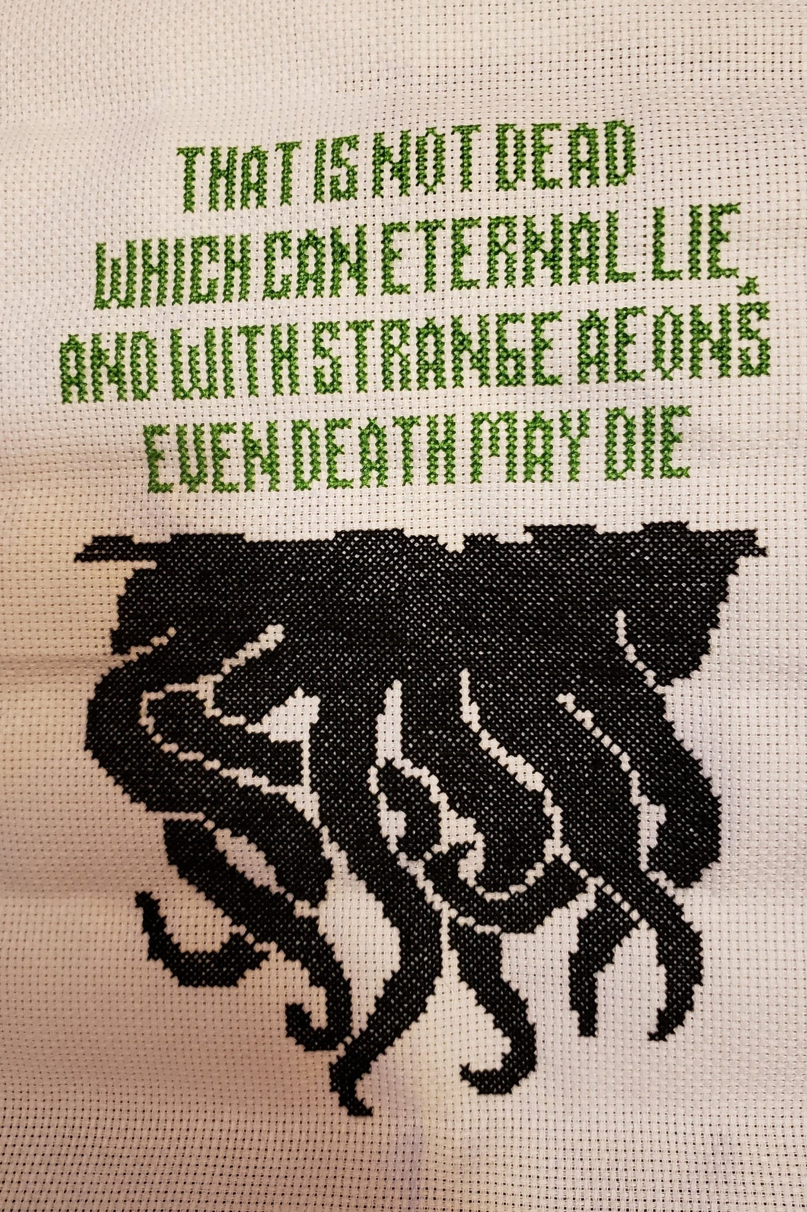 H.P. Lovecraft Cross Stitch PDF Pattern | Etsy