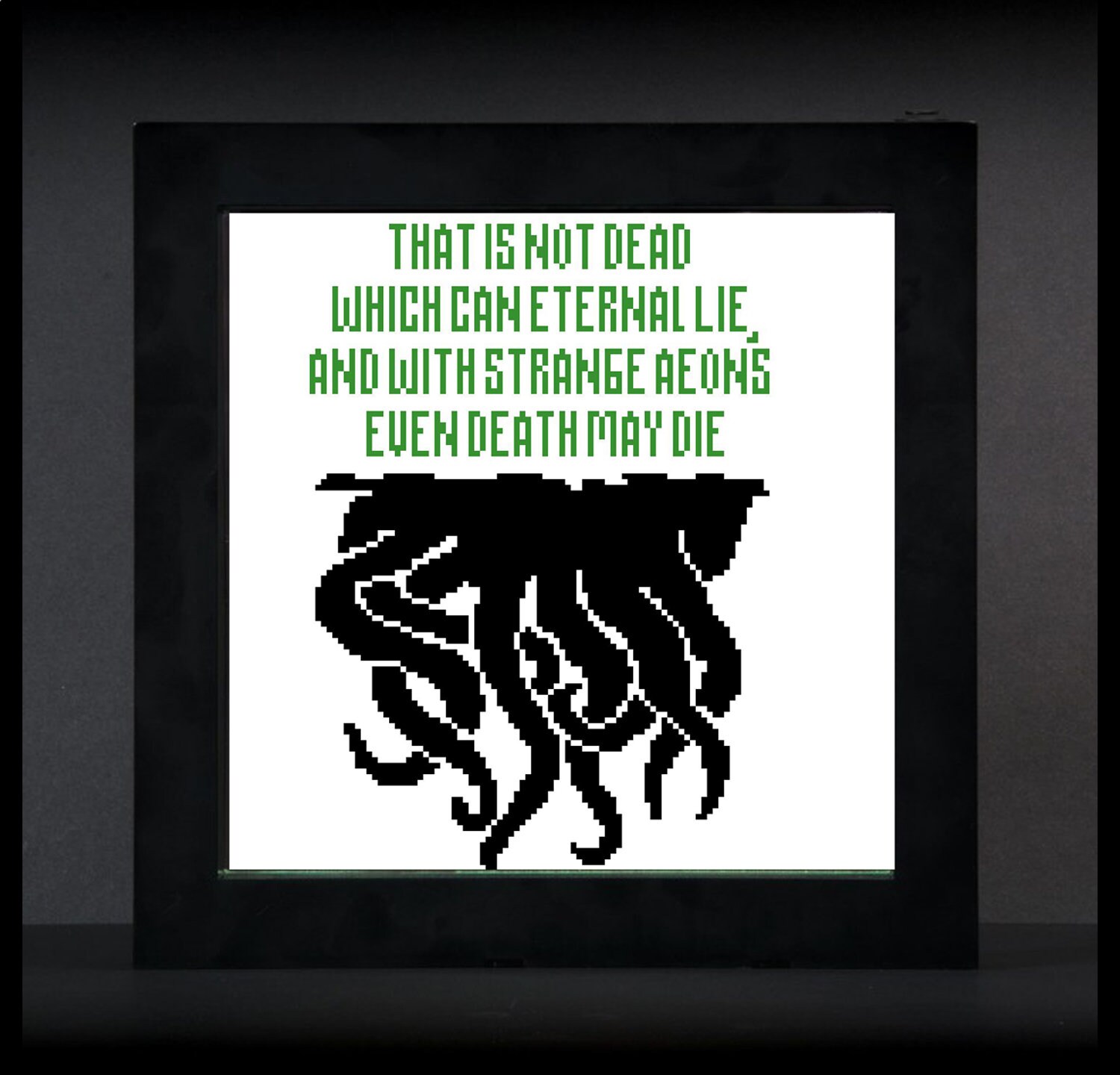 H.P. Lovecraft Cross Stitch PDF Pattern | Etsy