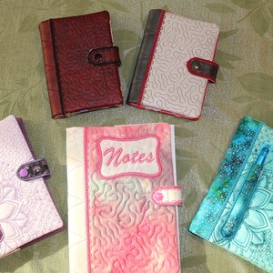 Handmade Notebook Covers in Three Sizes