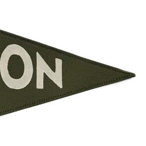 Hudson Valley New York Canvas Pennant image 3