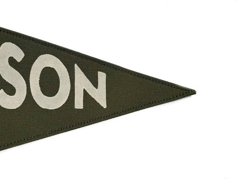 Hudson Valley New York Canvas Pennant image 3