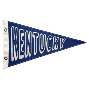 Kentucky Block Vintage-Inspired Pennant