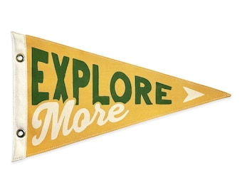 Explore More Outdoor-Inspired Canvas Pennant