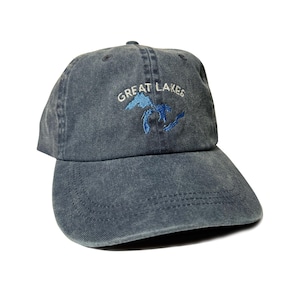 Great Lakes Brushed Cotton Adjustable Dad Hat