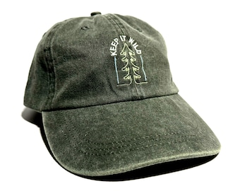 Keep it Wild Stone Washed Dad Hat