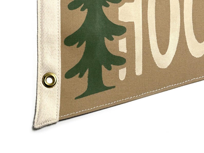 Hocking Hills State Park Canvas Pennant image 2