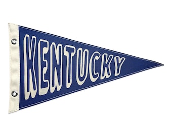 Kentucky Block Vintage-Inspired Pennant
