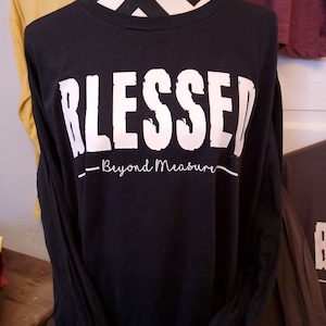 Blessed Beyond Measure-Christian Tee- Ladies Christian tee
