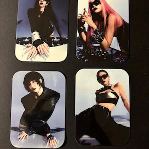 Cartões de fotos Kpop Aespa (era Whiplash A)