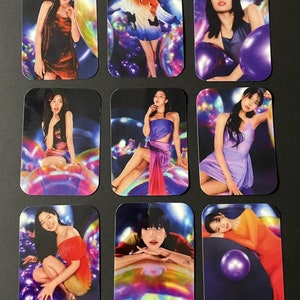 Cartões de fotos do Kpop Twice (aparição no Today Show)