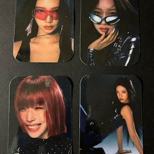 Cartões de fotos Kpop Aespa (era Whiplash B)
