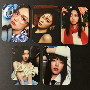 Cartões de fotos Kpop Itzy (Era de ouro A)