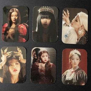 Cartões fotográficos Kpop I-dle (era A do Leão)