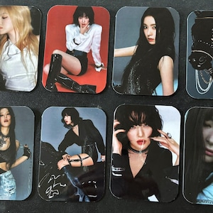Cartões fotográficos Kpop Irene e Seulgi Red Velvet (era Tilt B)